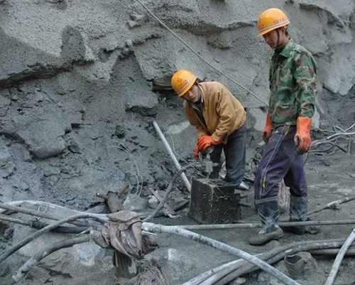康巴什地基下沉注浆